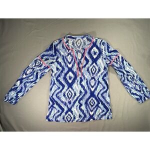 Lilly Pulitzer Tunic Kalissa Top‎ Women's small Vneck